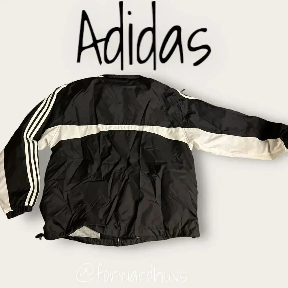 Adidas Gender Neutral Vintage Wind Jacket Size XL